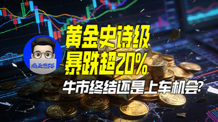 黄金史诗级暴跌超20%，牛市终结还是上车机会？｜商业微史记